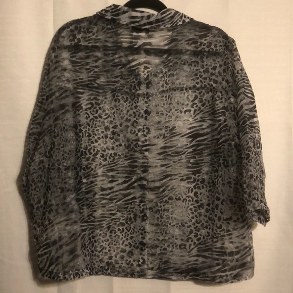 NWOT Bon worth sheer blouse size PXL - Picture 3 of 4